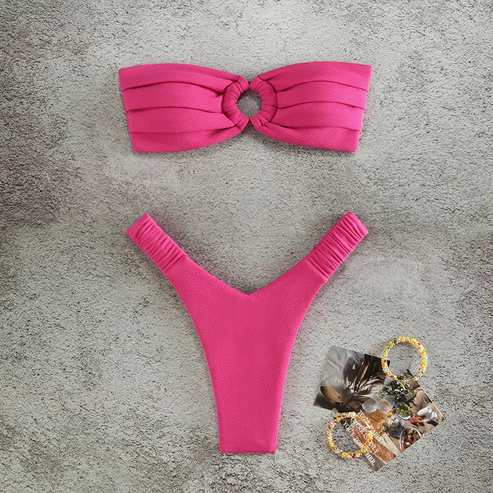 Micro Push-Up Bikini – Sexy Brazilian Style für Strand & Pool